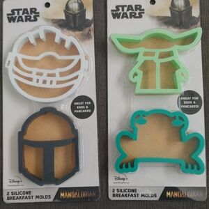 Star Wars Silicone Breakfast Molds-4 Molds
